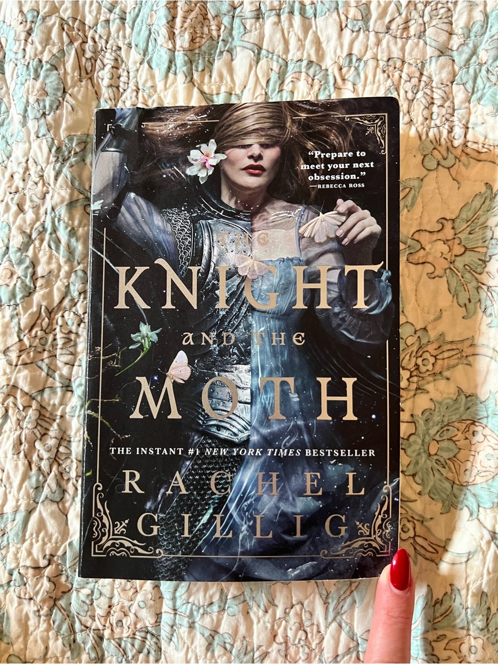 "Knight and the Moth" paperback by Rachel Gillig